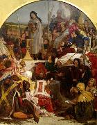 Ford Madox Brown, 'Chaucer at the Court of Edward III